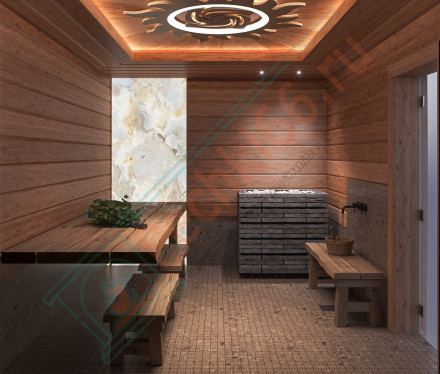 Электрическая банная печь Sangens W30B Brick