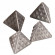 Пирамидки из нержавеющей стали 20Х13Л, 10 шт, 5 кг (ProMetall)  в Саратове