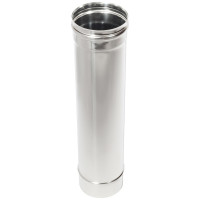 Труба моно L500 ТМ-Р (304-0.8) d-130 (ТиС Стандарт) Труба моно L500 ТМ-Р (304-0.8) d-130 (ТиС Стандарт)