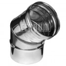 Колено 45° (НЕРЖ-430/0,5) d-80 (Ferrum GS) Колено 45° (НЕРЖ-430/0,5) d-80 (Ferrum GS)