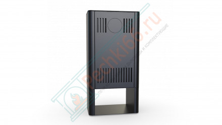 Печь-камин Solum Log, красная сталь (Defro-Home) 9кВт