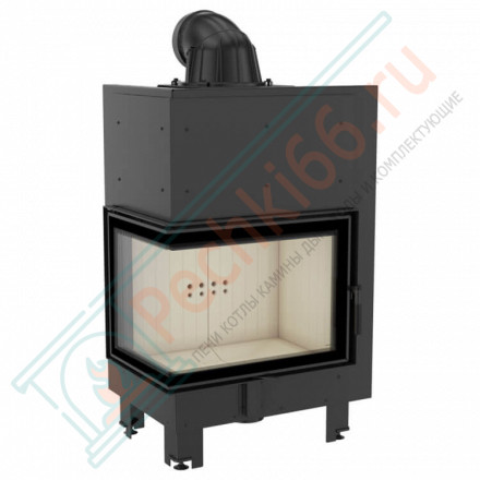 Стальная топка MBZ/L/BS/SG, гнутое стекло (Kratki)