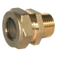 Муфта с нар. резьбой SM15*1/2" Flexsy (Hydrosta) Муфта с нар. резьбой SM15*1/2" Flexsy (Hydrosta)