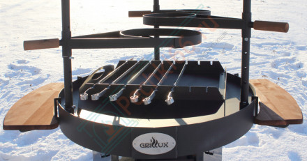 Гриль Suomi Grill 90, купол черный (Grillux)