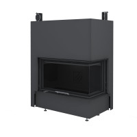 Каминная топка CFR 1000B правая, черный шамот (Stav)