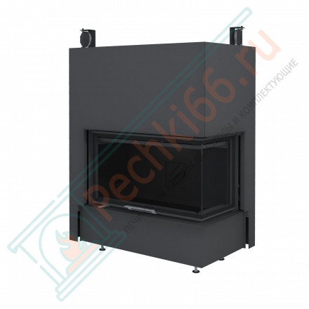 Каминная топка CFR 1000B правая, черный шамот (Stav)