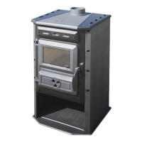 Отопительная печь Magic Stove черная (Tim Sistem) до 160 м3