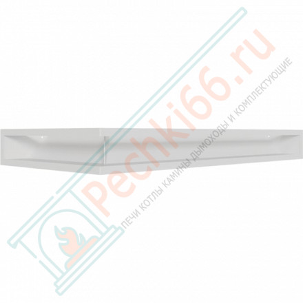 Каминная решетка угловая Luft 40X80X9 белая (Kratki)