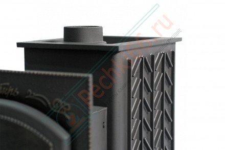 Чугунная банная печь "Сибирь-25" (дверка 545х545) под обкладку (Сибирь-Премиум)