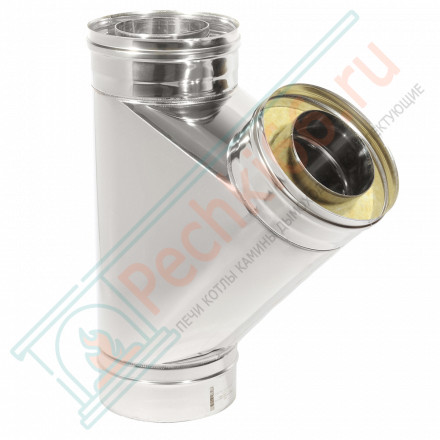 Тройник Термо 45° ТРТ-Р (304-0.8/304) d-150/250 (ТиС Стандарт)