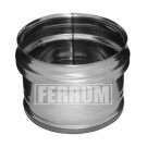 Заглушка-внешняя (НЕРЖ-430/0,5) d-80 (Феррум) Заглушка-внешняя (НЕРЖ-430/0,5) d-80 (Феррум)