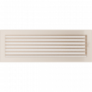 Вентиляционная решетка для камина с жалюзи 170х480, кремовая (FireWay)