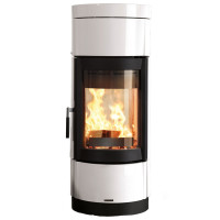 Печь-камин двухсторонняя Fortuna Bifacciale, цвет белый (La Nordica)