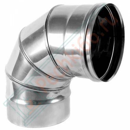 Отвод 90° (AISI-316L/0,8) d-130 (Craft-HF)