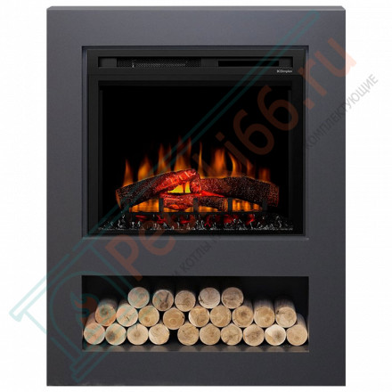 Электрический каминокомплект Loft - Серый графит с очагом XHD28L-INT