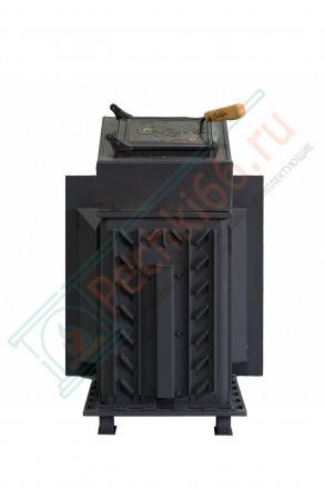 Чугунная печь для бани"Сибирь-25" (дверка 700х700) с закрытой каменкой (Сибирь-Премиум)