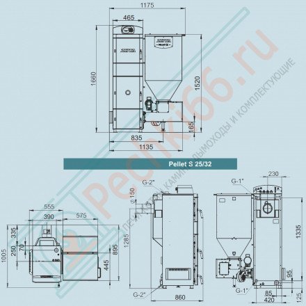 Котел пеллетный Pellet-32S (Zota) 32 кВт
