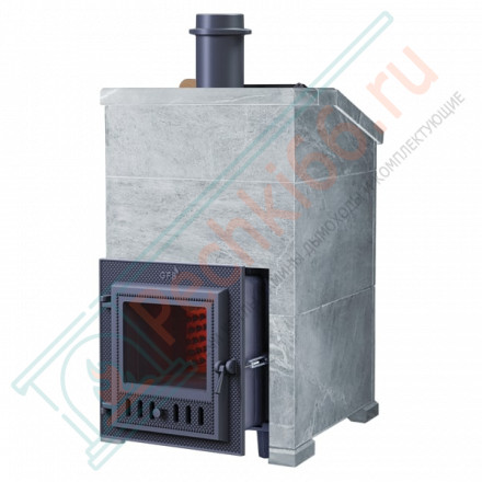 Чугунная печь для бани Комплект GFS ЗК 18 (М) Президент 850/50 Талькохлорит (ТехноЛит)