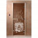 Стеклянная дверь для бани бронза прозрачная "Банька" 1900х700 (DoorWood) в Саратове