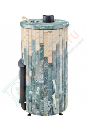 Дровяная банная печь Ферингер УЮТ-18 "Змеевик + Окаменевшее дерево" до 18 м³