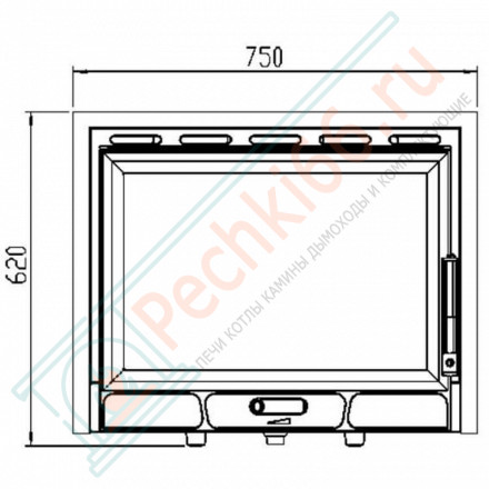 Каминная топка BARUN 1 (Plamen)