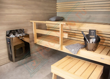 Электрокаменка The Wall SW45 Black Steel (Harvia)