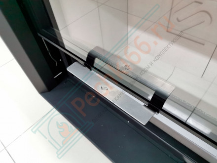 Каминная топка HF 1100B (16:9), черный шамот (Stav)