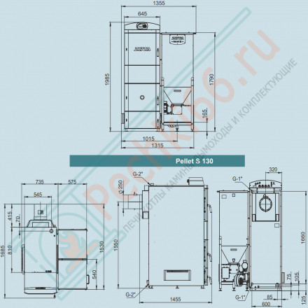 Котел пеллетный Pellet-130S (Zota) 130 кВт