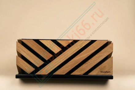 Обливное устройство КАСКАД 20 л, в облицовке Woodson (Изистим)