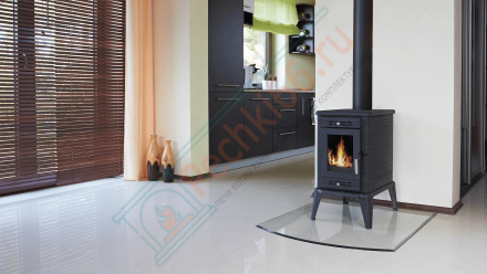 Чугунная печь KOZA K10 ADSR, с регулятором горения (Kratki)