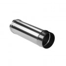 Труба прямая L=500 без изол (НЕРЖ-321/0,8) d-115 (Дымок-Lux)