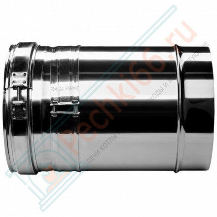 Труба V50R телескопическая с изол L=260-380 (AISI-321/0,8-AISI-304/0,5) d-115/215 (Вулкан-Cerablanket)