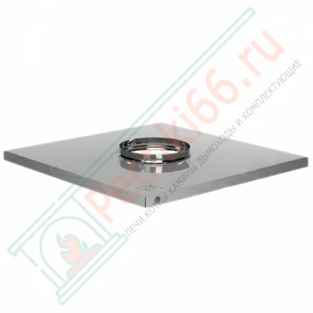 Фланец с изол 720х720 на трубу V50R (AISI-304/0,5) d-115/215 (Вулкан)