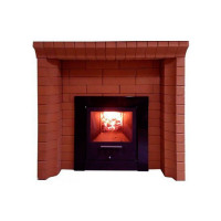 Портал для печей красный Фигурный кирпич (Россия)