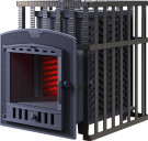 Чугунная печь для бани Гефест GFS-ЗК 25 (П2) в сетке  (ТехноЛит)