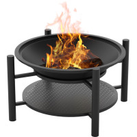 Чугунная костровая чаша Fantastic Ø 700 на подставке Люкс (Везувий) Чугунная костровая чаша Fantastic Ø 700 на подставке Люкс (Везувий)
