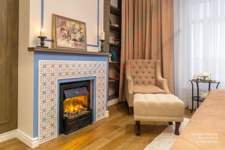 Электроочаг Brookline Black (Dimplex)