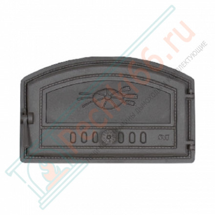 Дверца хлебной печи герметичная, сплошная, правая, 422 (SVT)