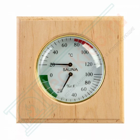 Термогигрометр ТН-11-A ольха, квадрат (212F) в Саратове