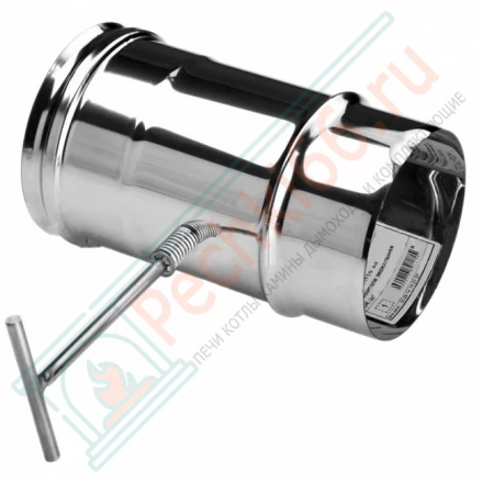 Задвижка L=230 (AISI-321/0,5мм) d-180 (Вулкан)