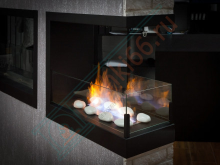 Встраиваемый биокамин Lux Fire Торцевой 1090 S