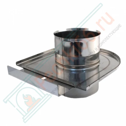 Шибер-задвижка (НЕРЖ-430/0,8) d-150 (Ferrum HF)