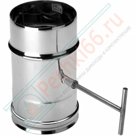 Задвижка L=250 (AISI-321/0,5мм) d-200 (Вулкан)