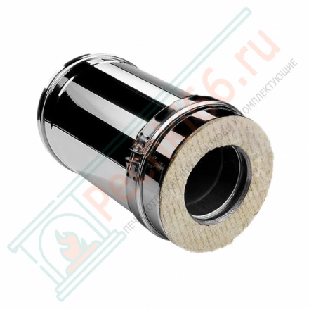 Сэндвич труба V50R с изол L=250 (AISI-321/0,5-AISI-304/0,5) d-180/280 (Вулкан)