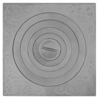 Чугунная плита П1-5А под казан от 6 до 12 л (512х512х20) (Рубцовск)