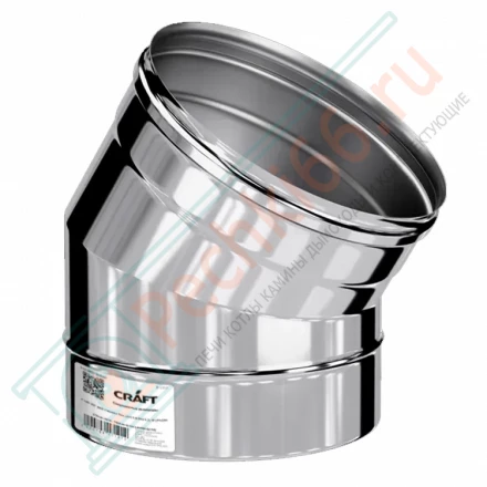 Отвод 30° (AISI-316L/0,5) d-200 (Craft-GS)