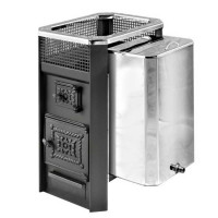 Печь для бани ПБ-11Б, 6 мм под навесной бак 45л (Радуга) до 20 м3