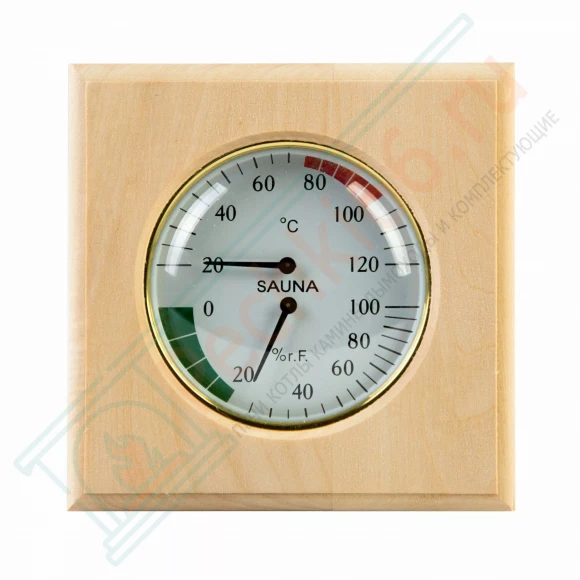 Термогигрометр ТН-11-L липа, квадрат (212F) в Саратове